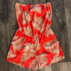 Palm leaves romper